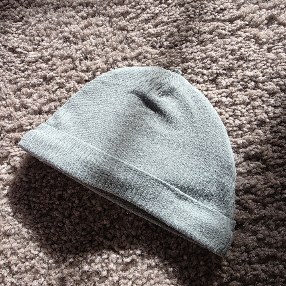 Carter's Ribbed Gray Baby Hat - Picture 2 of 3